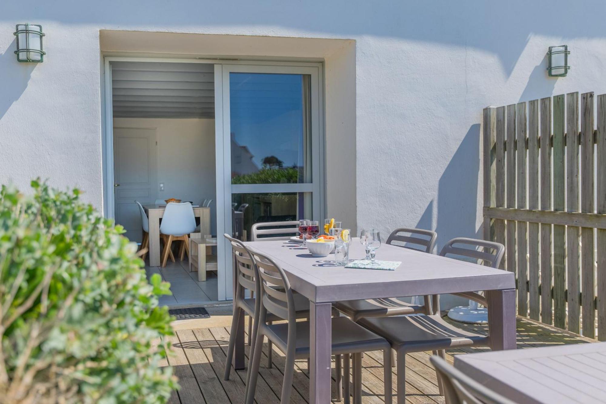 Residence Odalys Valentin Plage Batz-sur-Mer Luaran gambar